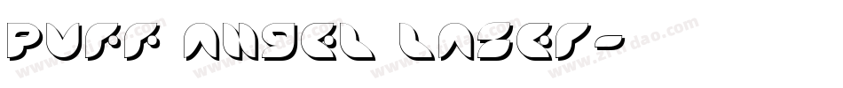 Puff Angel Laser字体转换